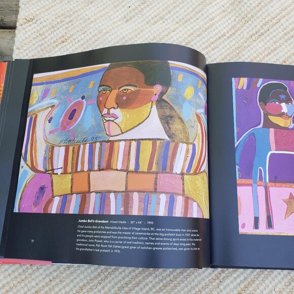 George Littlechild, The Spirit Giggles Within hardcover book 2012 - Picture 3 of 4